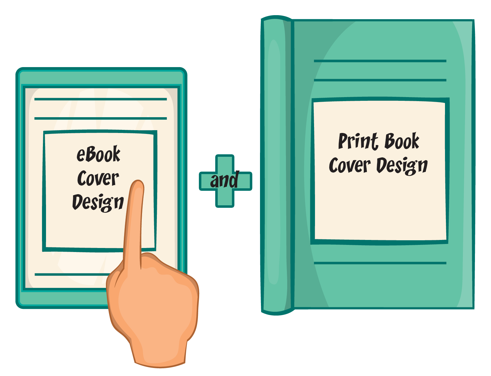 eBook + Print Design Product